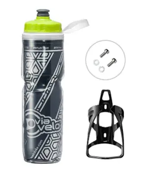 Via Velo Water Bottle & Cage