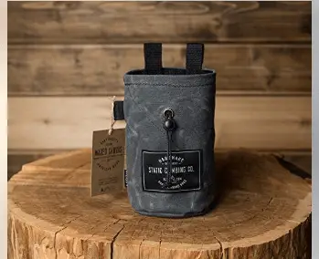Static Waxed Canvas Chalk Bags