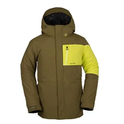 Volcom Men's L Insulated Gore-tex Breathable Snow Jacket