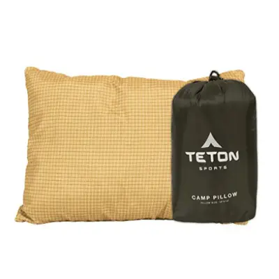 teton sports camp pillow