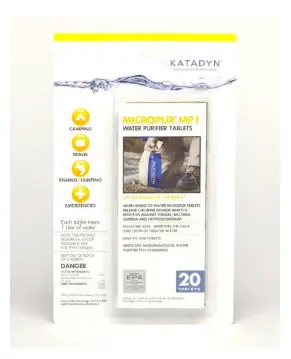 Katadyn MP1 Tablets