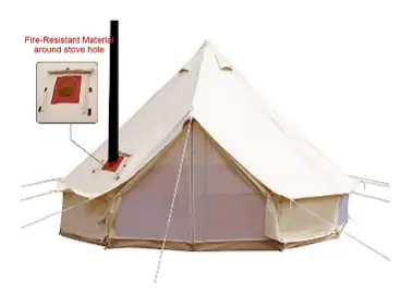 PlayDo Cotton Canvas Tent
