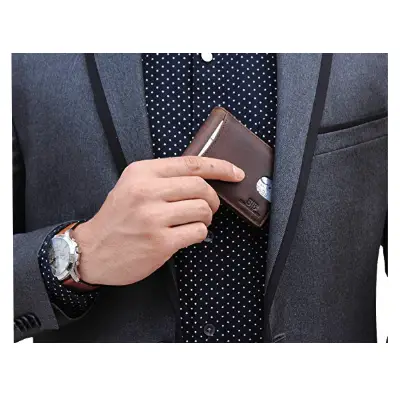 Serman Brands Leather RFID Wallets