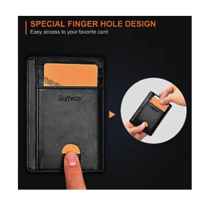 Buffway Front Pocket RFID Wallets