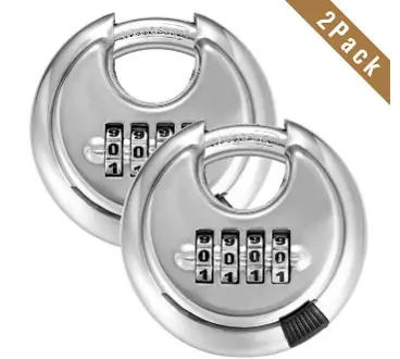 Delswin Combination Disc Padlock