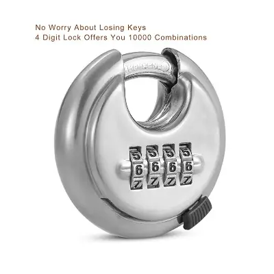 Delswin Combination Disc Padlock