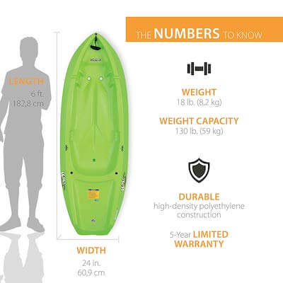 Lifetime Youth Wave Kayak for Kids