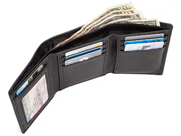 ID Stronghold Tri-fold RFID Wallets