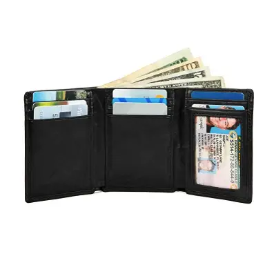 ID Stronghold Tri-fold RFID Wallets