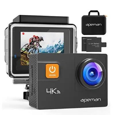 APEMAN Action Camera 4K 20MP WiFi Ultra