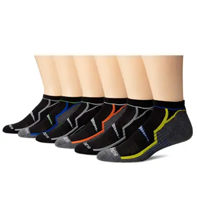 Saucony Bolt Performance Comfort Fit No-Show Socks
