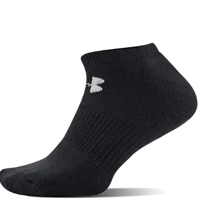 Under Armour Mens Charged Cotton 2.0 No Show Socks