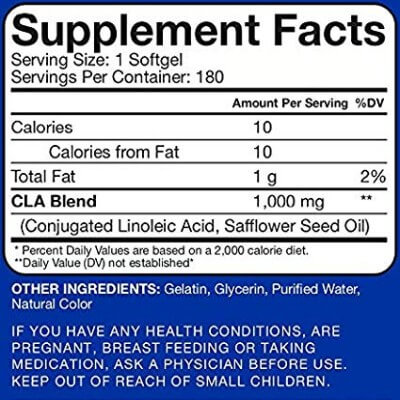 RSP NUTRITION Best CLA Supplement