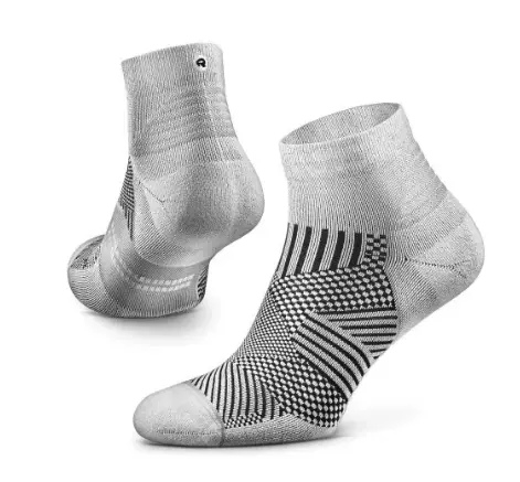 Flare Quarter Running Socks