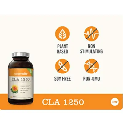 NATUREWISE CLA 1250 Best CLA Supplement