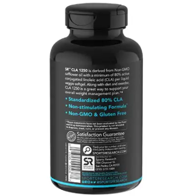 Sports Research Plant Based CLA Supplement