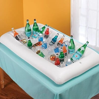 Moon Boat Inflatable Serving/Salad Bar Pool Accessories