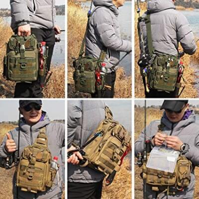 BLISSWILL Fishing Backpack