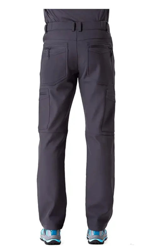 Trailside Supply Co.Men's Fleece-Lined Softshell Pants back