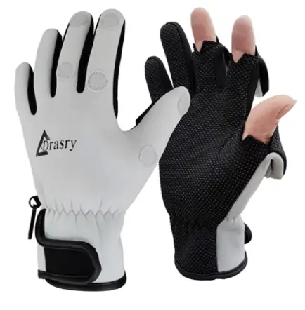 Drasry Neoprene Fishing Gloves