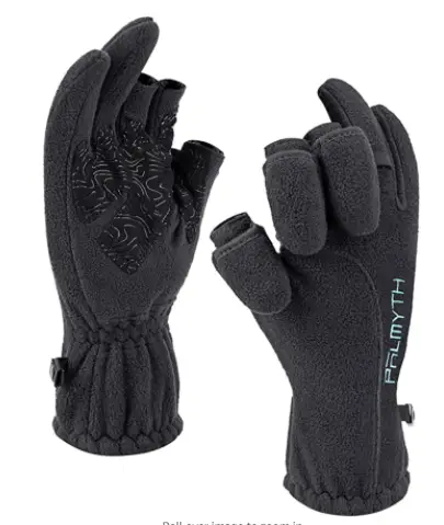 Palmyth Magnetic Fleece Fishing Gloves